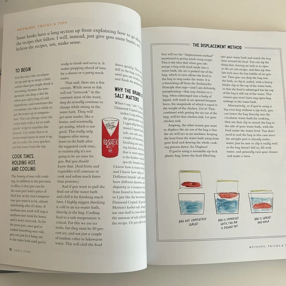 Sous Vide Better Home Cooking Hardcover